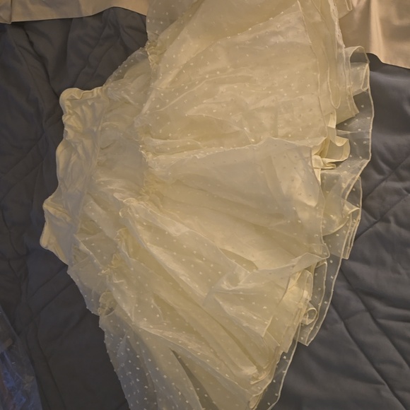 Free People Theo Summer Puff Mini Dress in Lightning Bolt - Picture 10 of 16